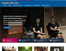 Tablet Screenshot of partnerplanact.org